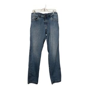 Kuhl Klassik Organic Cotton Blend Jeans Straight Stretchy Indigo Dye 34x33